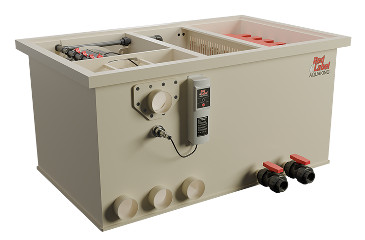 Combi SMILE LOW 20/25 van AquaKing Red Label, gesloten, vooraanzicht